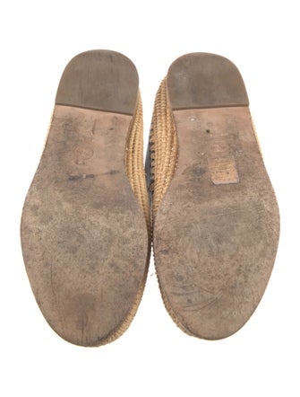 Chanel 2018 Interlocking CC Logo Espadrilles