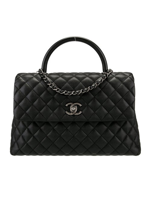 Chanel Medium Caviar Coco Handle Bag