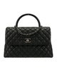 Chanel Medium Caviar Coco Handle Bag
