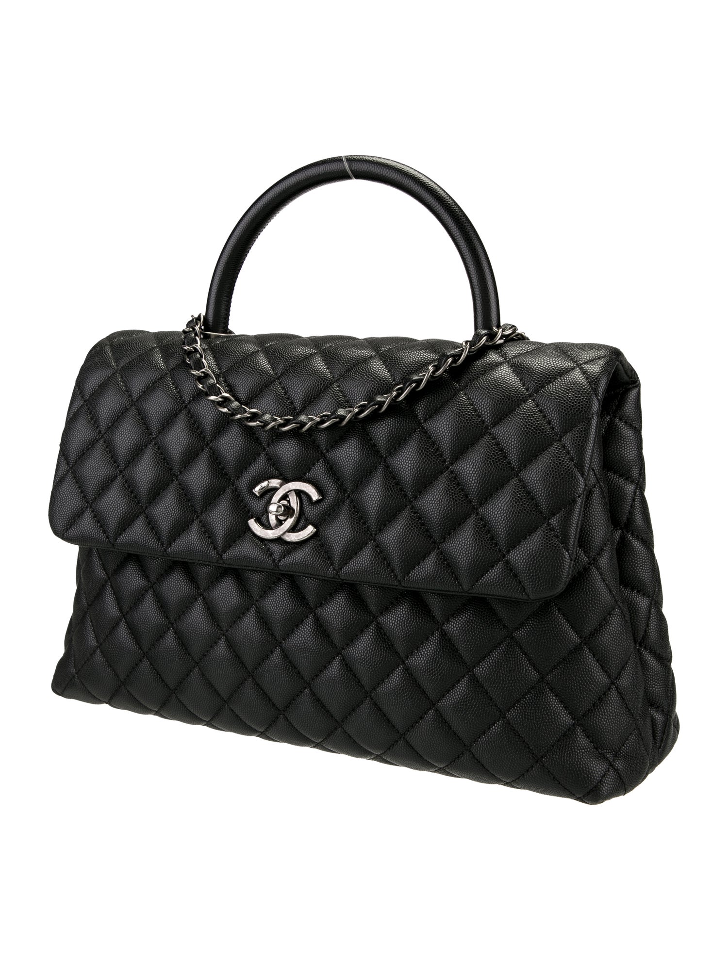 Chanel Medium Caviar Coco Handle Bag