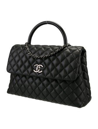 Chanel Medium Caviar Coco Handle Bag