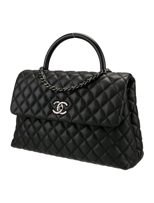 Chanel Medium Caviar Coco Handle Bag