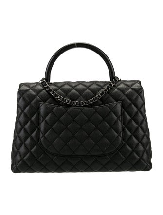 Chanel Medium Caviar Coco Handle Bag