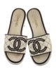 Chanel 2020 Interlocking CC Logo Slides