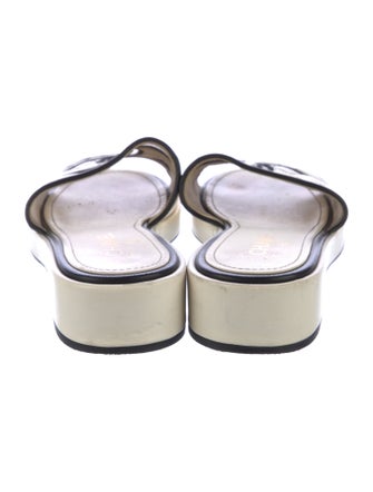 Chanel 2020 Interlocking CC Logo Slides