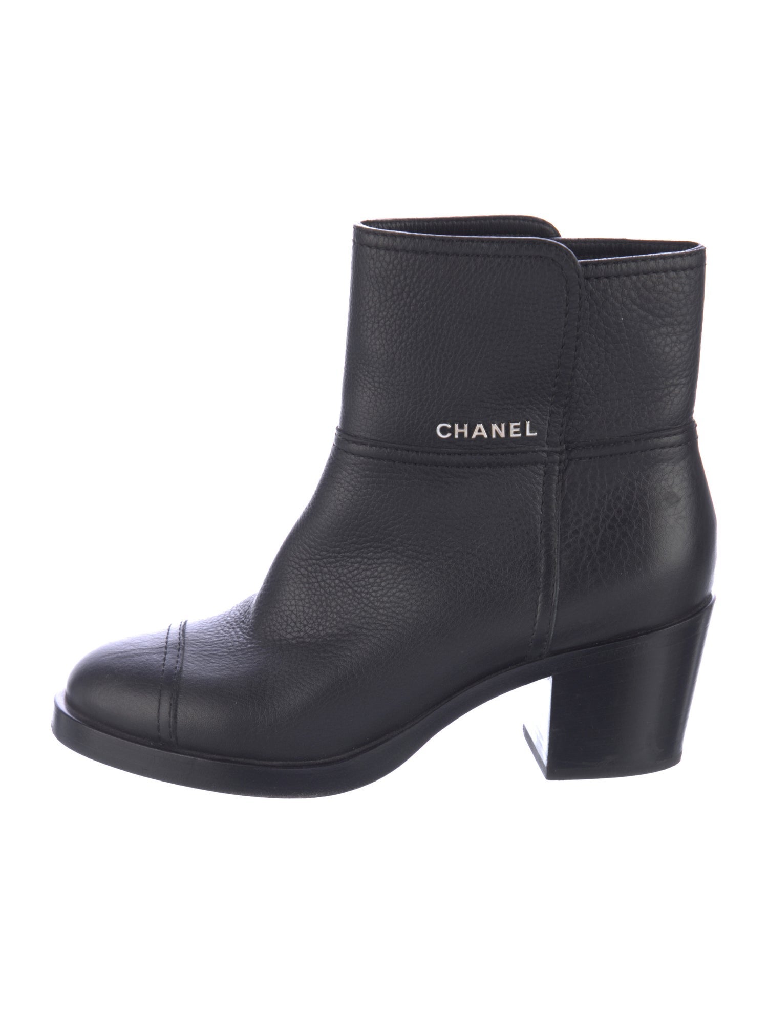 Chanel 2016 Interlocking CC Logo Boots