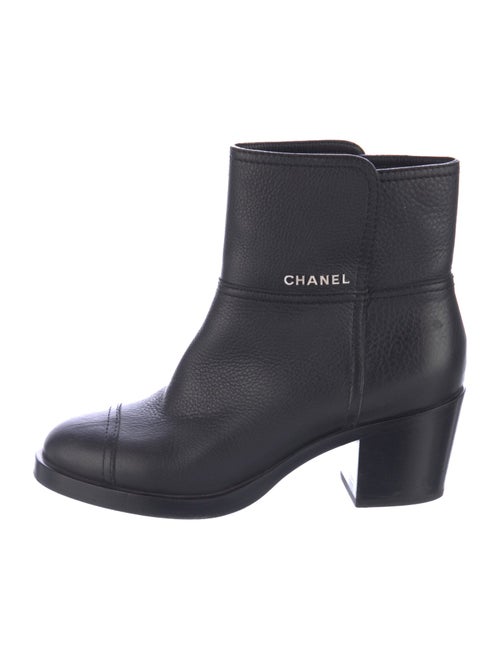 Chanel 2016 Interlocking CC Logo Boots