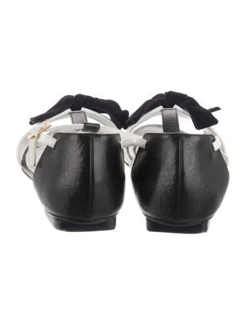 Chanel 2006 Interlocking CC Logo T-Strap Sandals