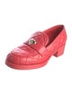 Chanel Interlocking CC Logo Lambskin Loafers