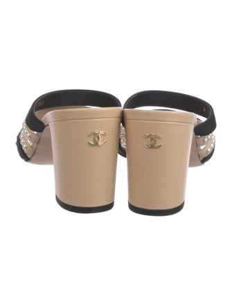 Chanel 2020 Interlocking CC Logo Slides