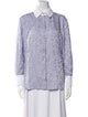 Chanel 2021 Silk Button-Up Top