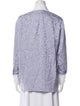 Chanel 2021 Silk Button-Up Top