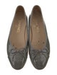 Chanel Interlocking CC Logo Patent Leather Ballet Flats