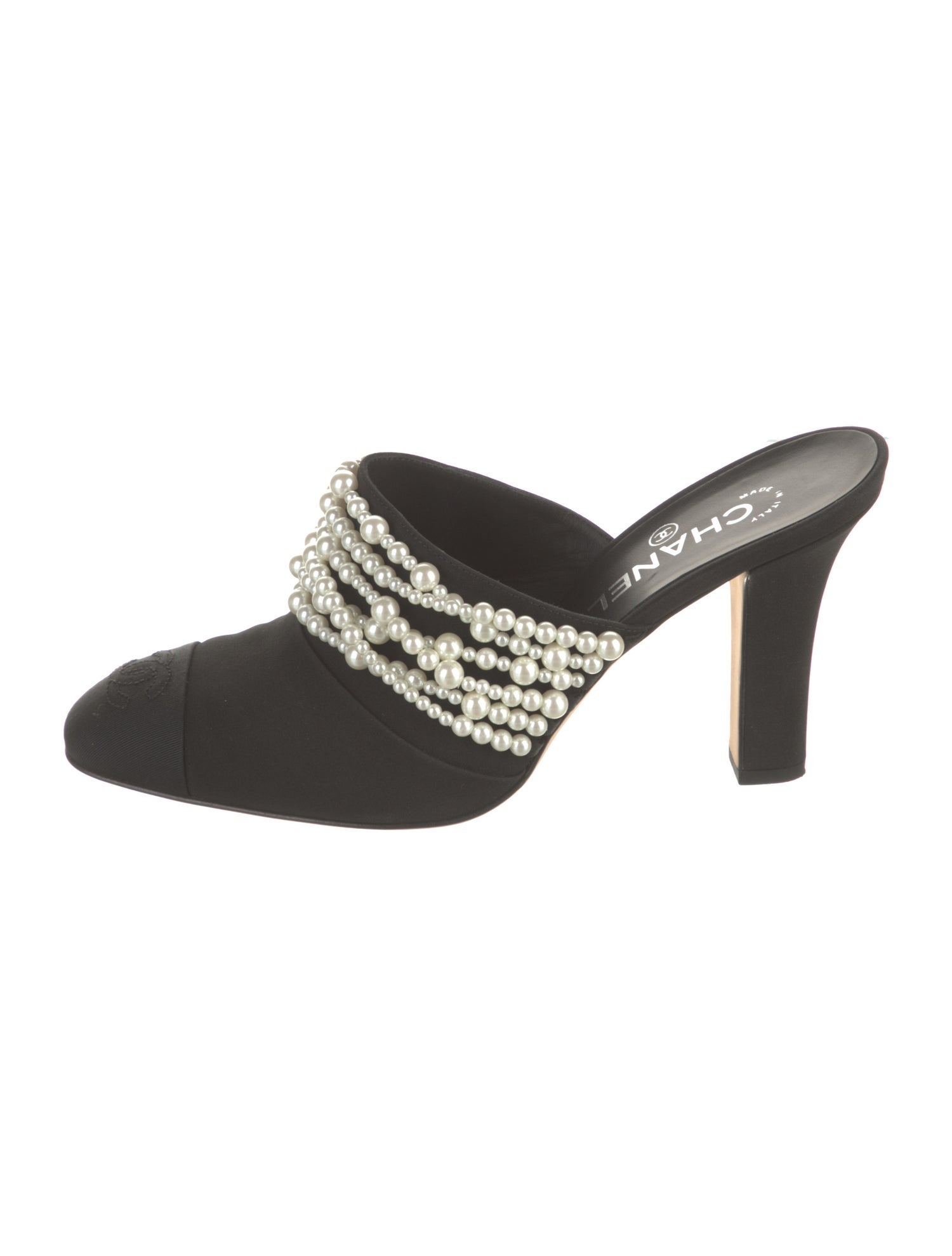 Chanel 2017 Interlocking CC Logo Mules