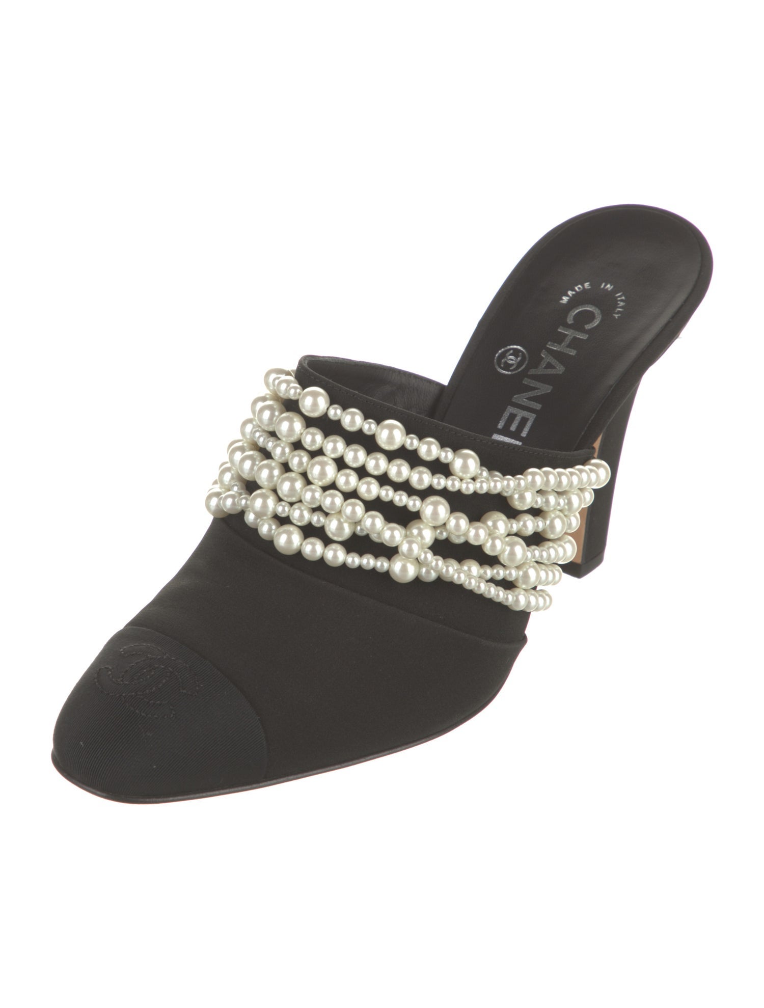 Chanel 2017 Interlocking CC Logo Mules