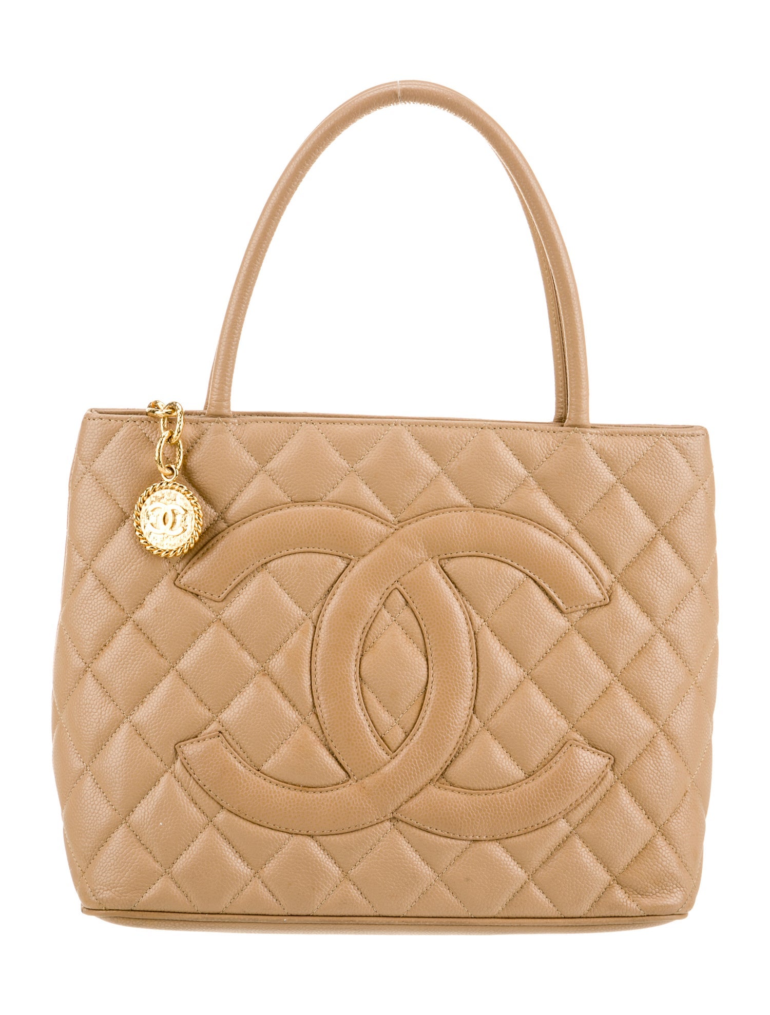 Chanel Caviar Medallion Tote