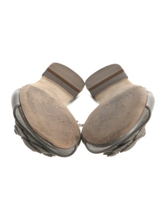 Chanel 2017 Faux Pearl Accents Slides