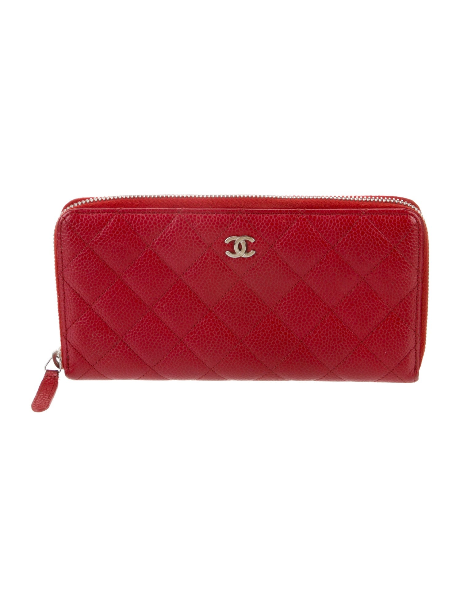 Chanel 2014-2015 Interlocking CC Logo Continental Wallet