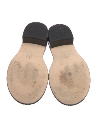 Chanel 2025 Interlocking CC Logo Slides