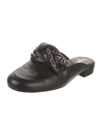 Chanel 2017 Interlocking CC Logo Mules