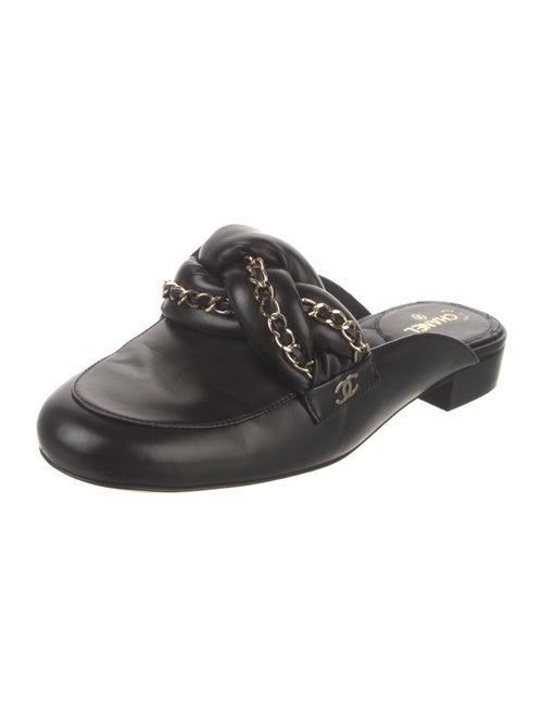 Chanel 2017 Interlocking CC Logo Mules