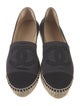 Chanel Interlocking CC Logo Nylon Espadrilles