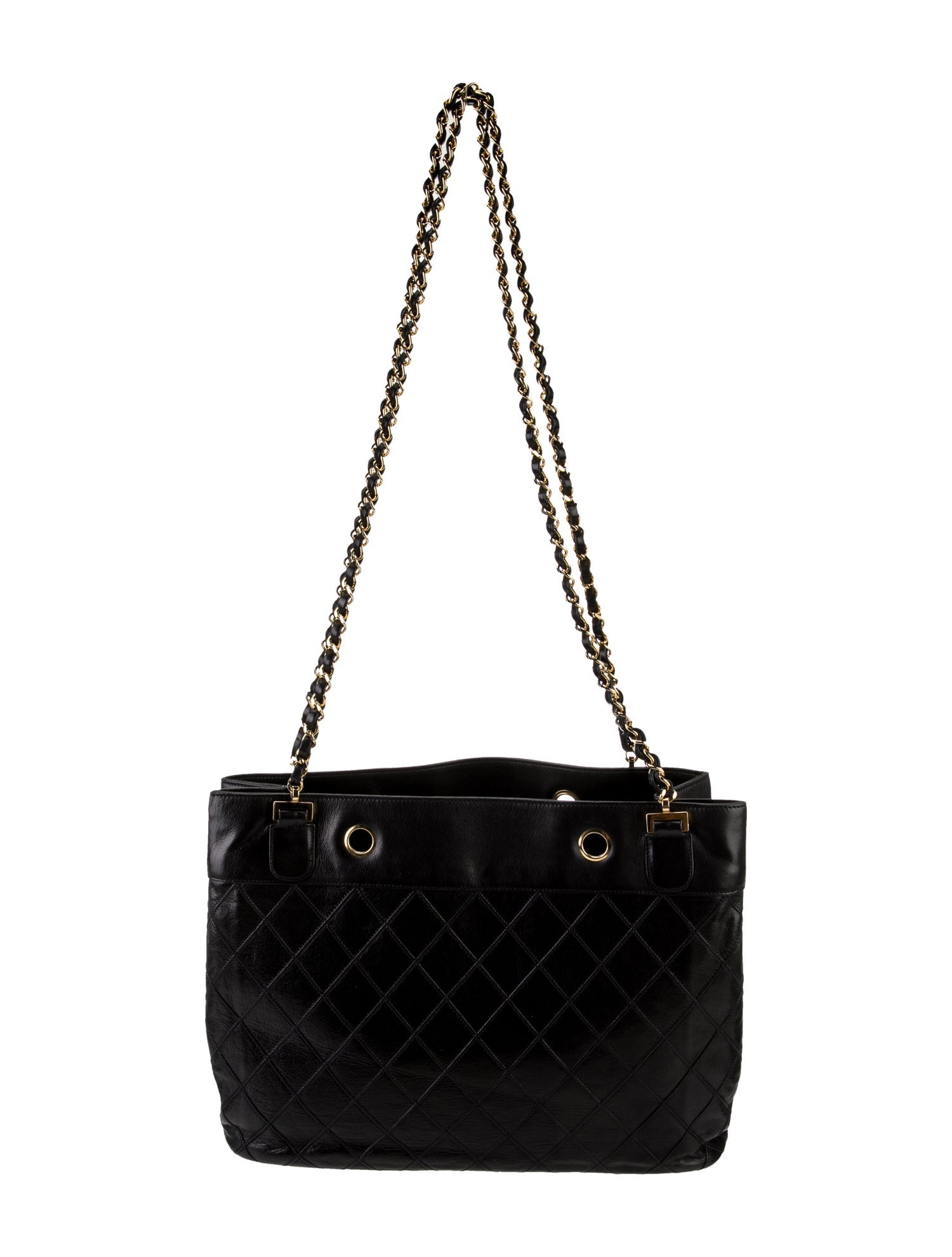 Chanel Quilted CC Shoulder Bag