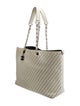 Chanel Large Perforated Shopping Tote w/Pouch