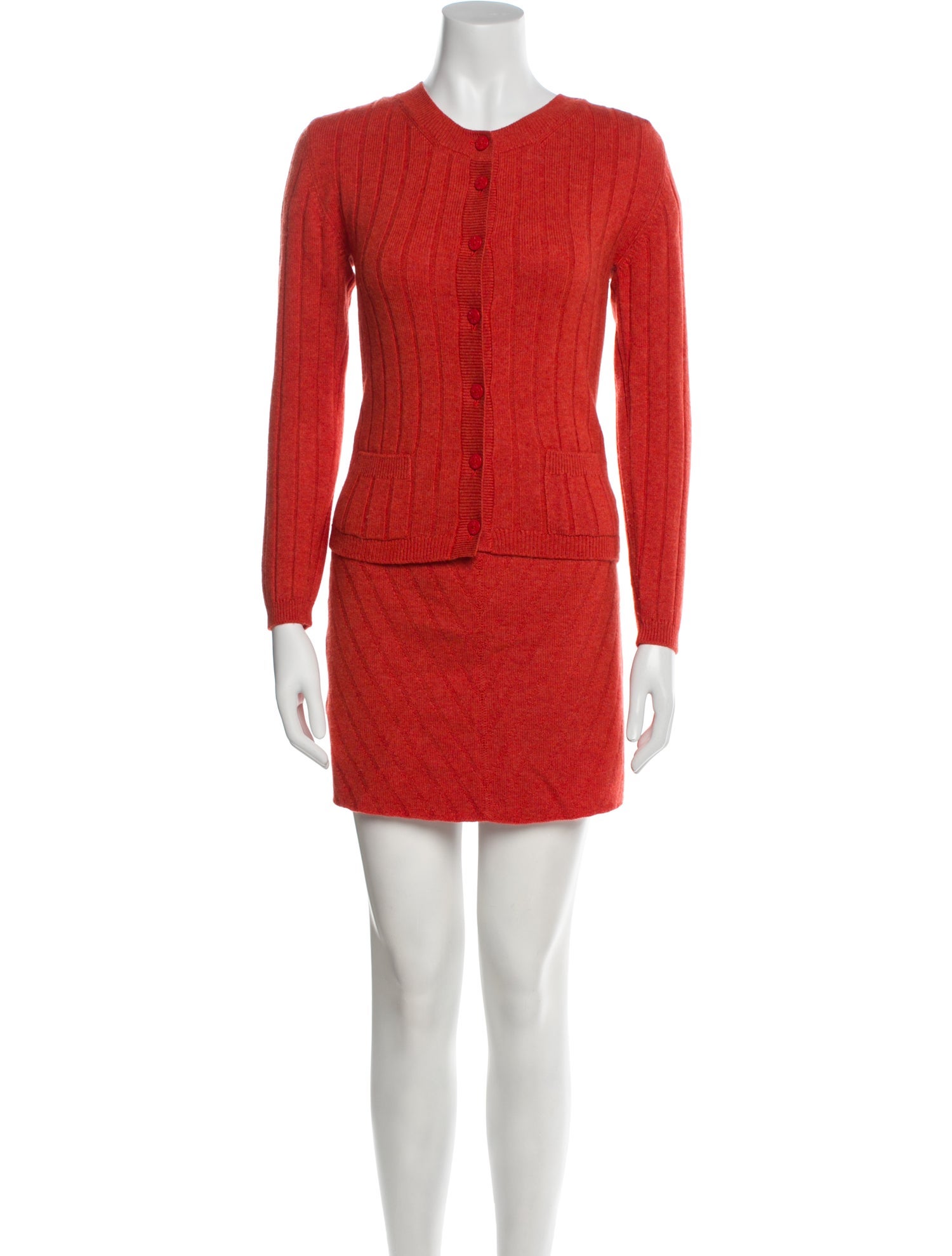 Chanel 1997 Wool Skirt Set