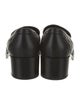 Chanel Interlocking CC Logo Leather Loafers