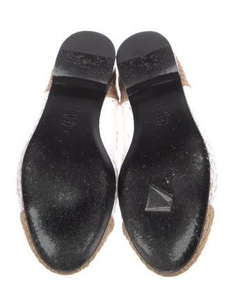 Chanel 2025 Interlocking CC Logo Ballet Flats