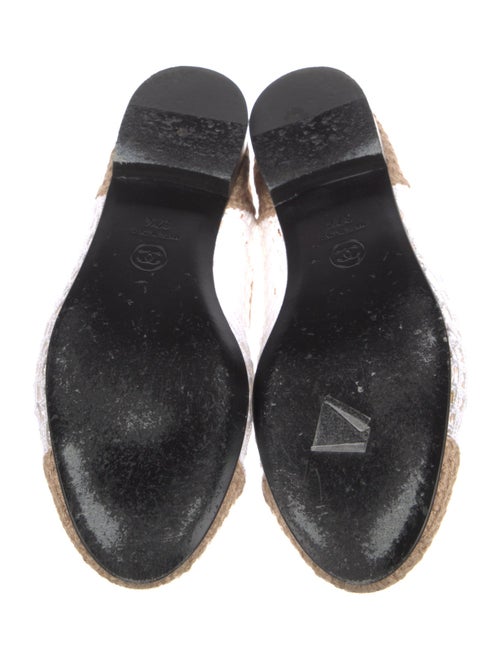 Chanel 2025 Interlocking CC Logo Ballet Flats