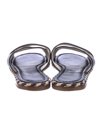 Chanel 2017 Interlocking CC Logo Slides