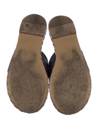 Chanel 2017 Interlocking CC Logo Slides