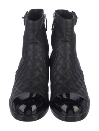 Chanel 2020 Interlocking CC Logo Boots