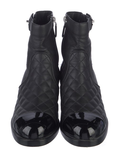 Chanel 2020 Interlocking CC Logo Boots