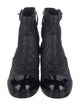 Chanel 2020 Interlocking CC Logo Boots