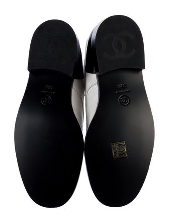 Chanel 2020 Interlocking CC Logo Combat Boots