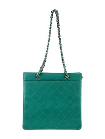 Chanel Totes Quilted Caviar Tote