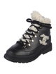 Chanel 2020 Interlocking CC Logo Combat Boots
