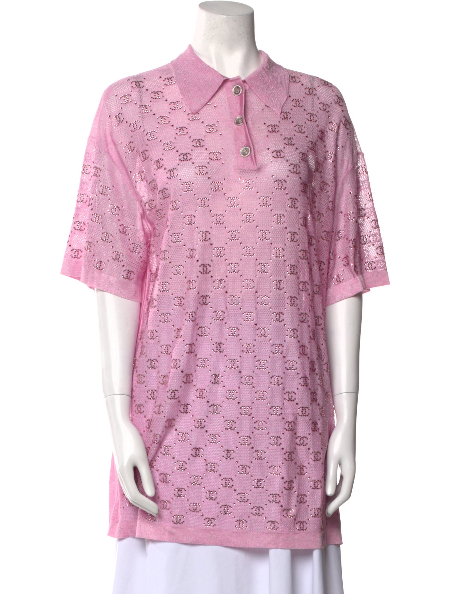 Chanel 2023 Printed Polo w/ Tags