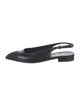 Chanel 2024 Interlocking CC Logo Slingback Flats