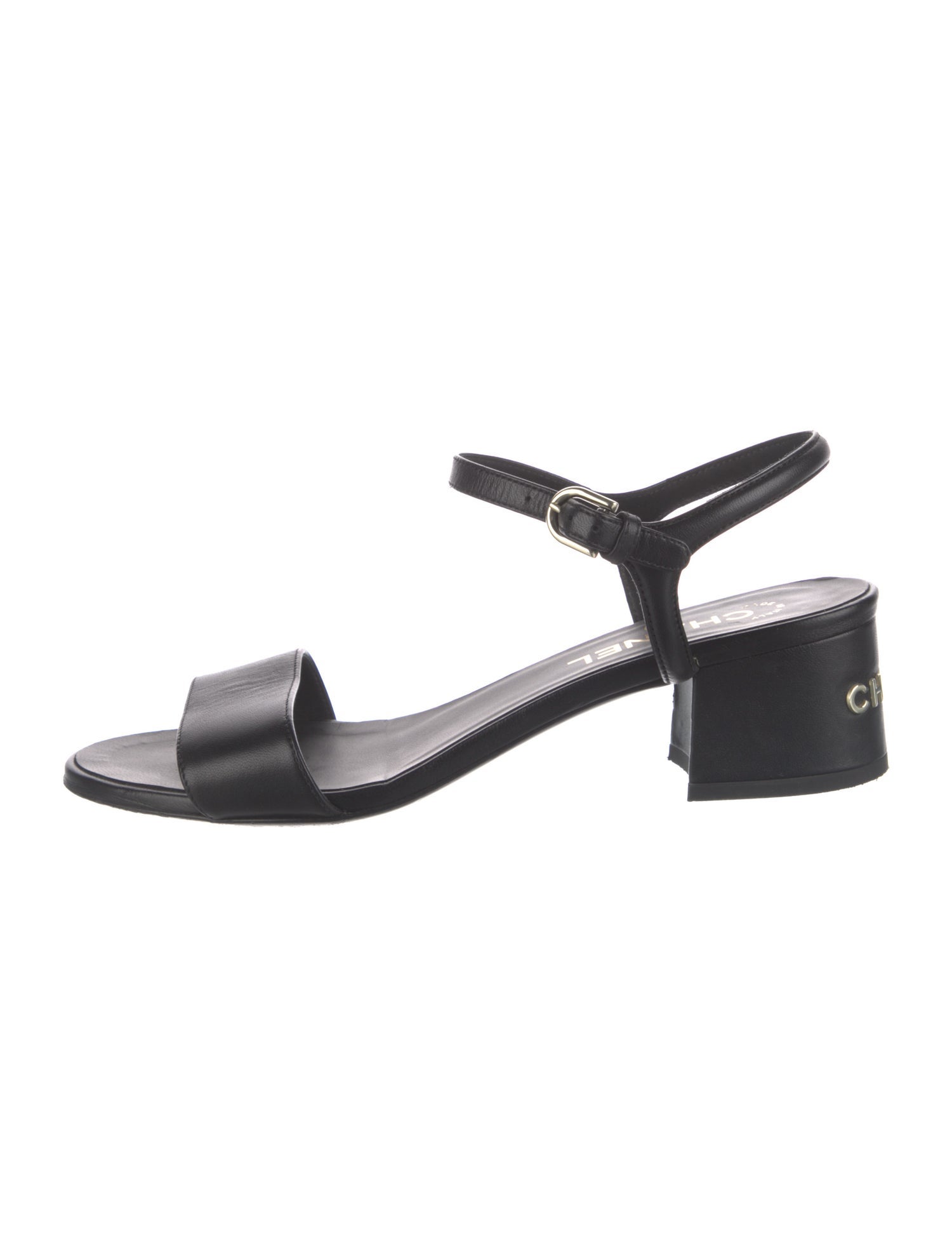 Chanel 2024 Interlocking CC Logo Sandals