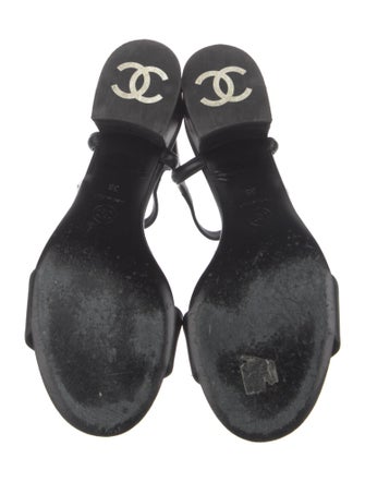 Chanel 2024 Interlocking CC Logo Sandals