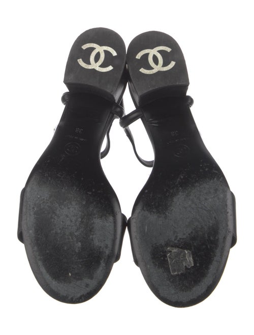 Chanel 2024 Interlocking CC Logo Sandals