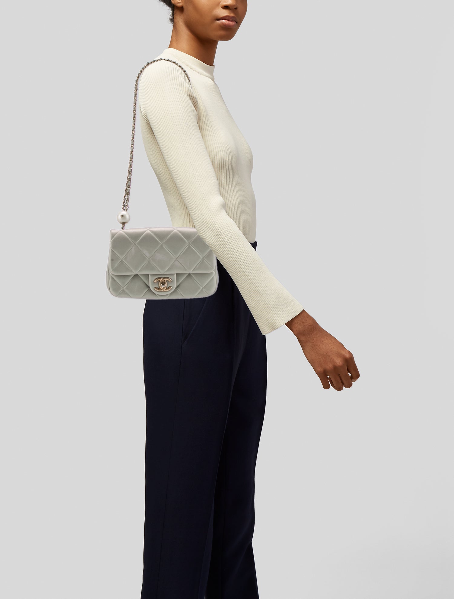 Chanel Small Pearly Flap Bag