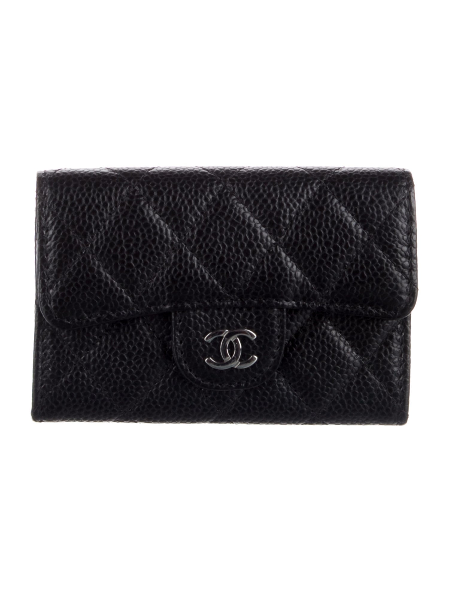Chanel Interlocking CC Logo Trifold Wallet