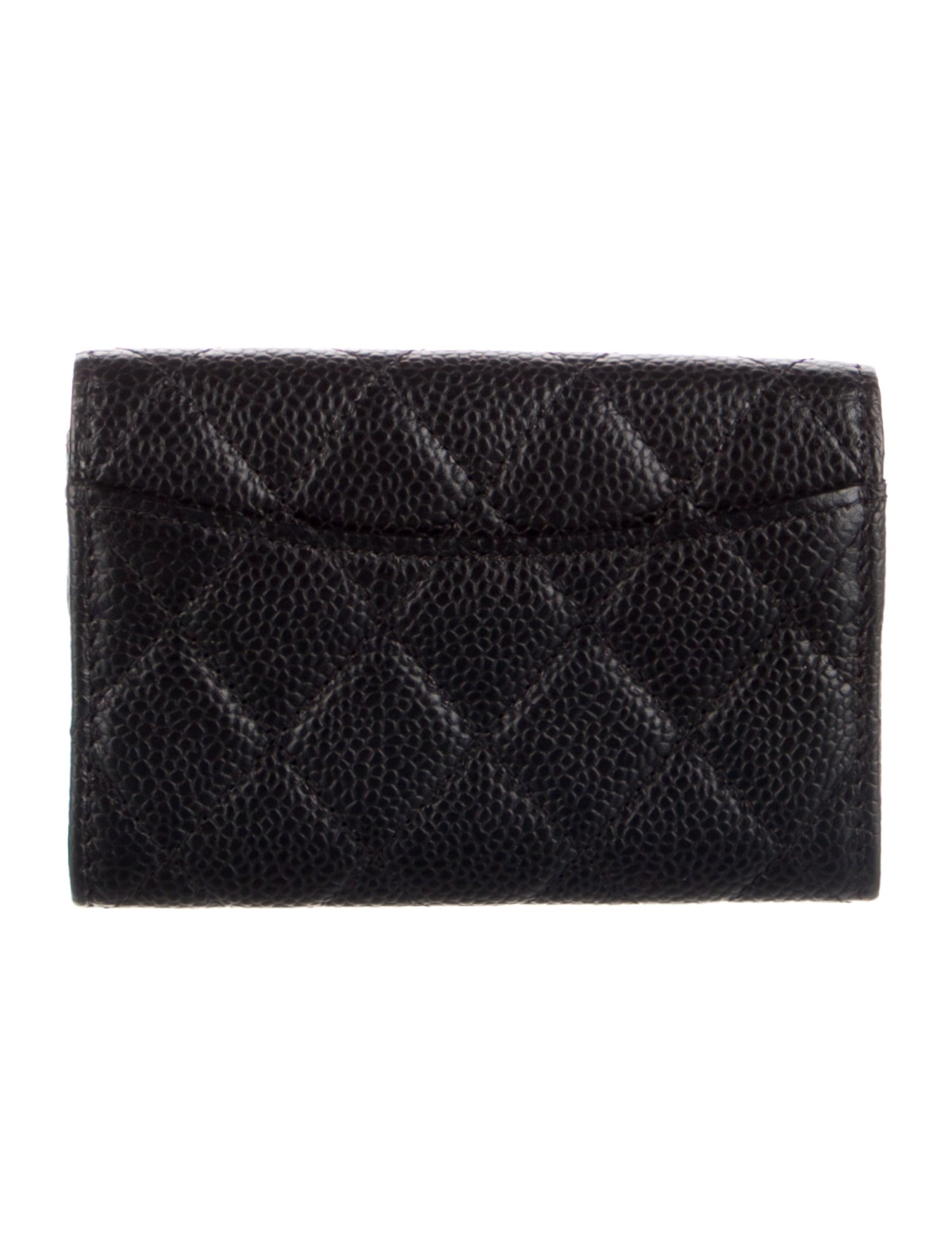 Chanel Interlocking CC Logo Trifold Wallet