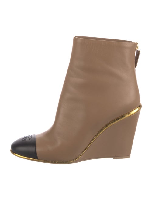 Chanel 2022 Interlocking CC Logo Boots