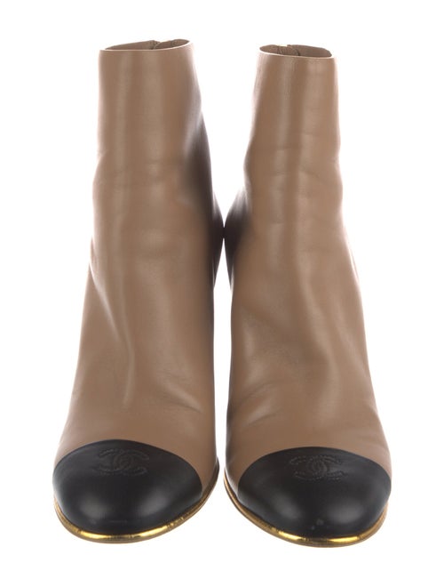 Chanel 2022 Interlocking CC Logo Boots